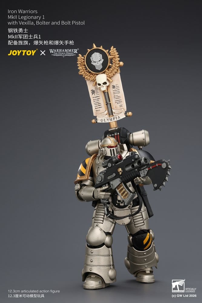 Warhammer The Horus Heresy Actionfigur Iron Warriors MkII Legionary 1 12 cm - Preorder - ETA: 25.11.2026