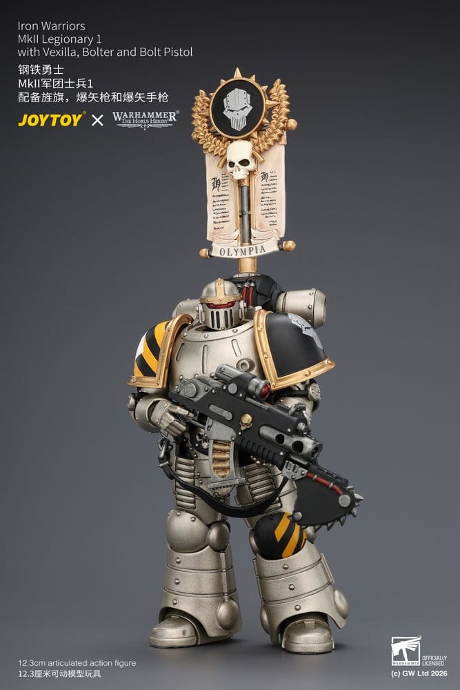 Warhammer The Horus Heresy Actionfigur Iron Warriors MkII Legionary 1 12 cm - Preorder - ETA: 25.11.2026