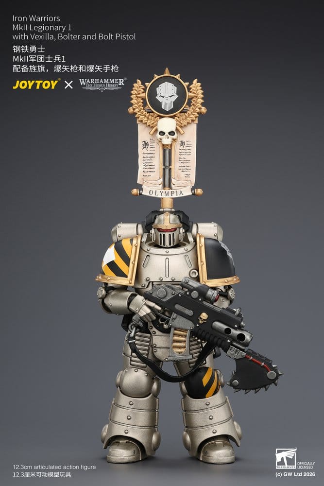 Warhammer The Horus Heresy Actionfigur Iron Warriors MkII Legionary 1 12 cm - Preorder - ETA: 25.11.2026