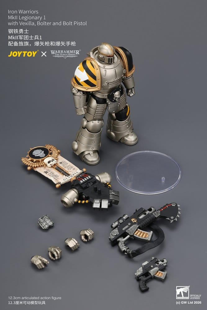 Warhammer The Horus Heresy Actionfigur Iron Warriors MkII Legionary 1 12 cm - Preorder - ETA: 25.11.2026