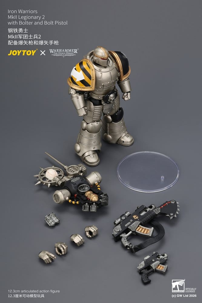 Warhammer The Horus Heresy Actionfigur Iron Warriors MkII Legionary 2 12 cm - Preorder - ETA: 25.11.2026