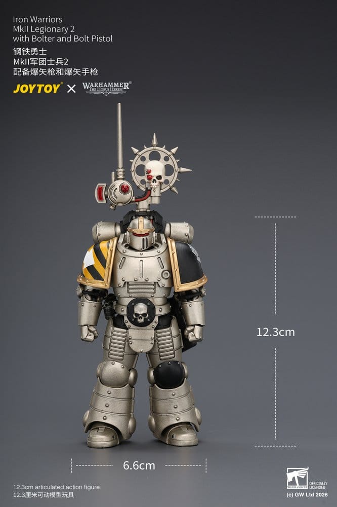 Warhammer The Horus Heresy Actionfigur Iron Warriors MkII Legionary 2 12 cm - Preorder - ETA: 25.11.2026