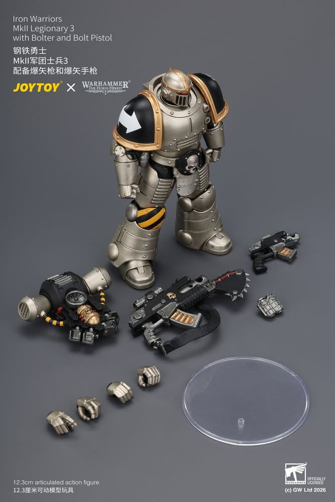Warhammer The Horus Heresy Actionfigur Iron Warriors MkII Legionary 3 12 cm - Preorder - ETA: 25.11.2026
