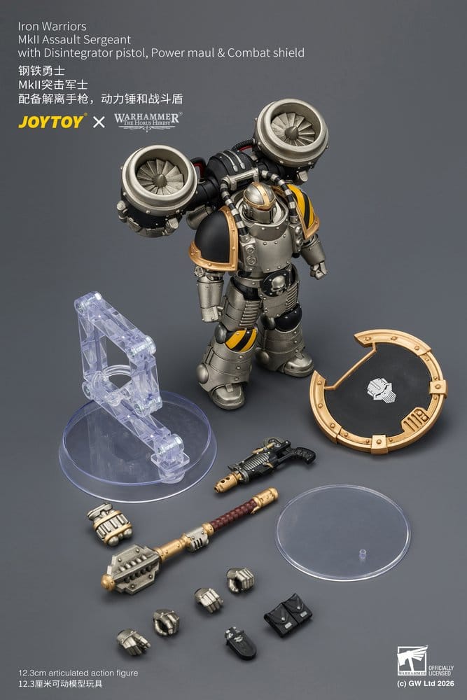 Warhammer The Horus Heresy Actionfigur Iron Warriors MkII Assault Sergeant 12 cm - Preorder - ETA: 25.11.2026