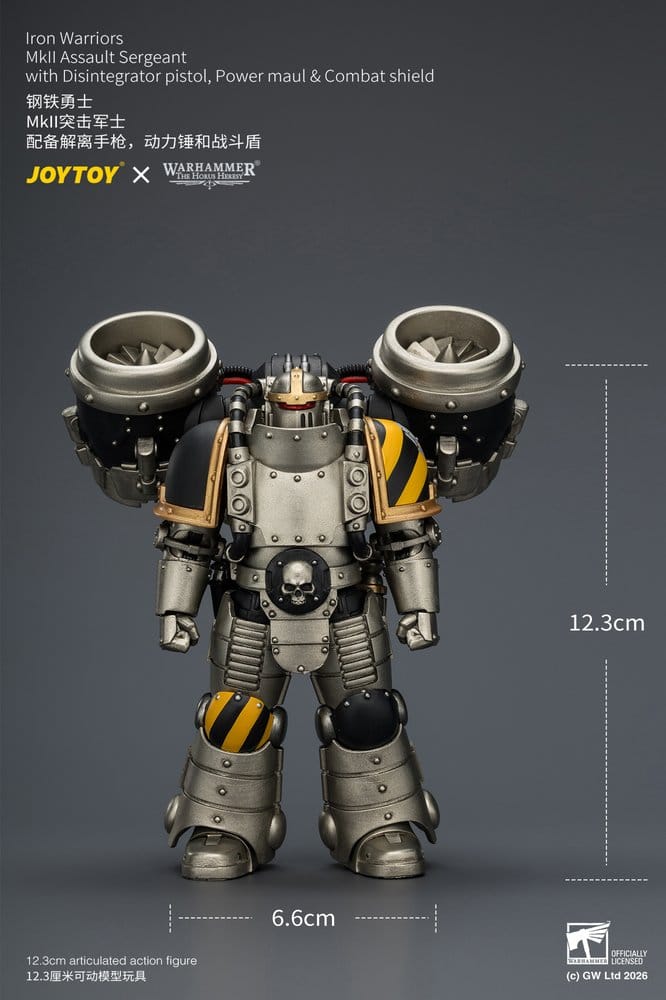Warhammer The Horus Heresy Actionfigur Iron Warriors MkII Assault Sergeant 12 cm - Preorder - ETA: 25.11.2026