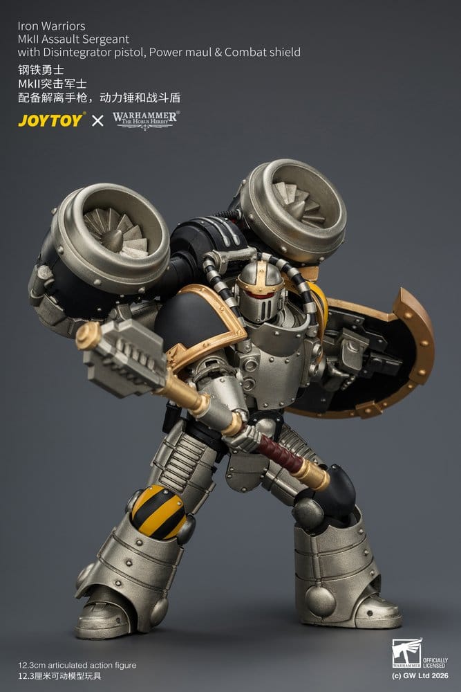 Warhammer The Horus Heresy Actionfigur Iron Warriors MkII Assault Sergeant 12 cm - Preorder - ETA: 25.11.2026