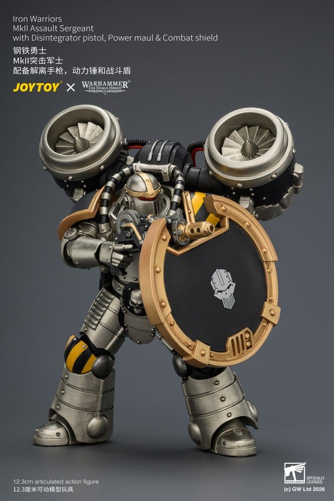 Warhammer The Horus Heresy Actionfigur Iron Warriors MkII Assault Sergeant 12 cm - Preorder - ETA: 25.11.2026