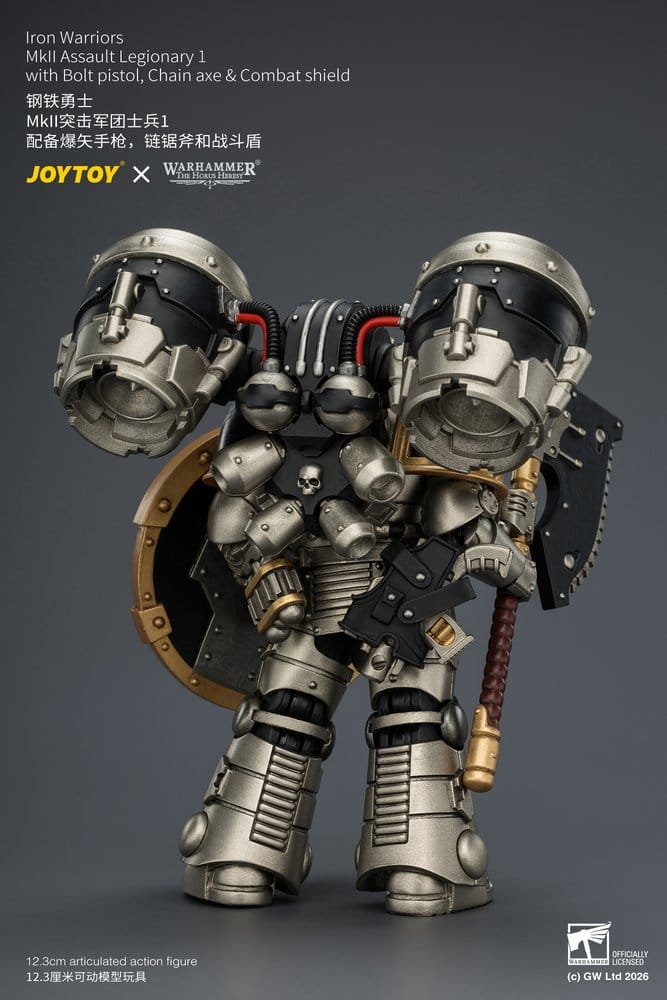 Warhammer The Horus Heresy Actionfigur Iron Warriors MkII Assault Legionary 1 12 cm - Preorder - ETA: 25.11.2026