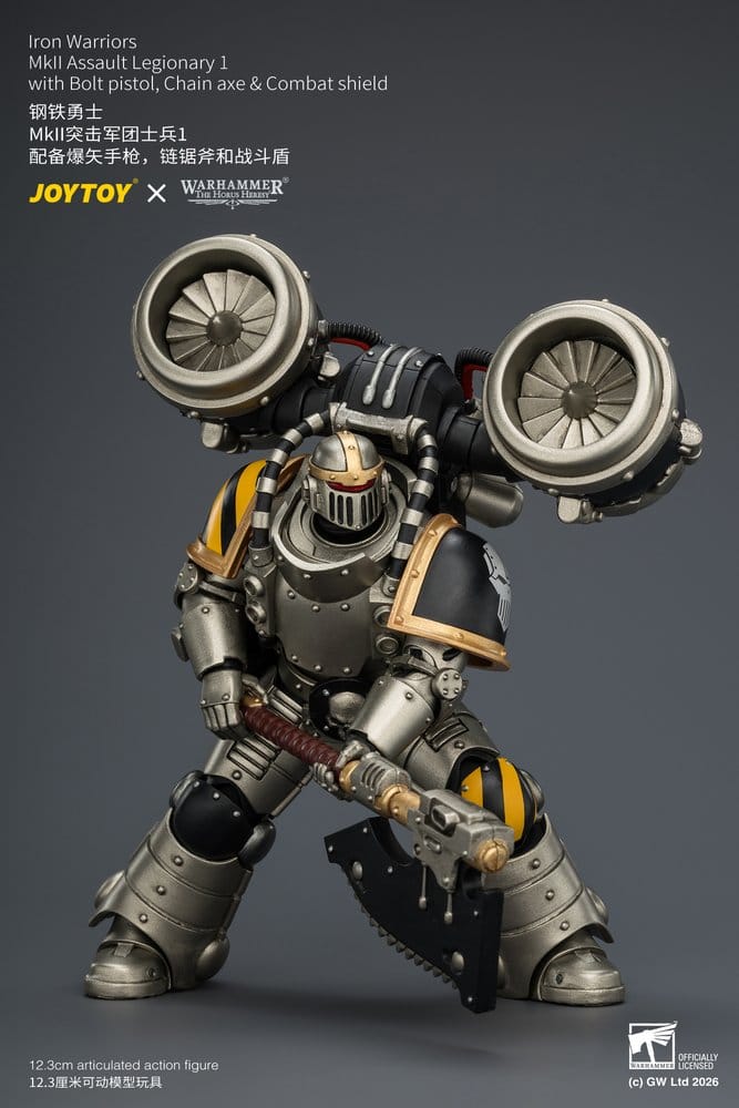 Warhammer The Horus Heresy Actionfigur Iron Warriors MkII Assault Legionary 1 12 cm - Preorder - ETA: 25.11.2026