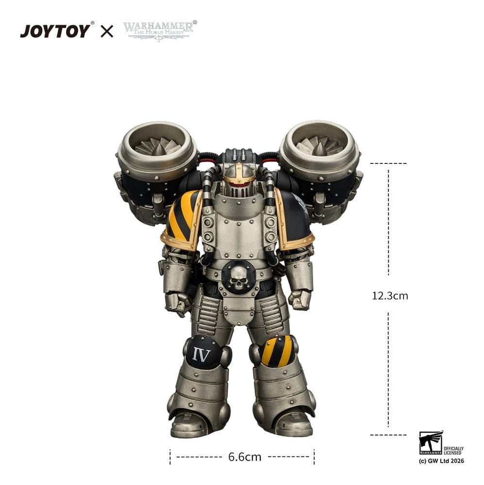 Warhammer The Horus Heresy Actionfigur Iron Warriors MkII Assault Legionary 2 12 cm - Preorder - ETA: 25.11.2026