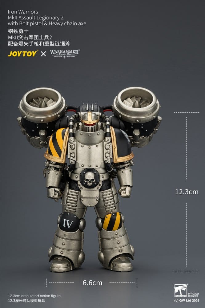Warhammer The Horus Heresy Actionfigur Iron Warriors MkII Assault Legionary 2 12 cm - Preorder - ETA: 25.11.2026