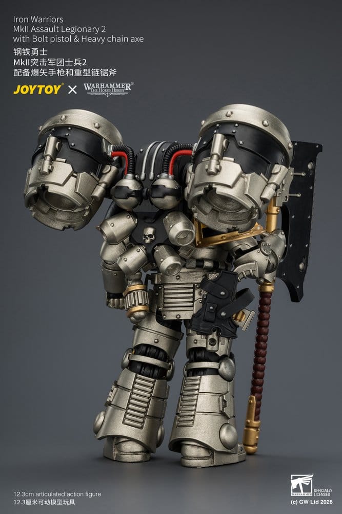 Warhammer The Horus Heresy Actionfigur Iron Warriors MkII Assault Legionary 2 12 cm - Preorder - ETA: 25.11.2026
