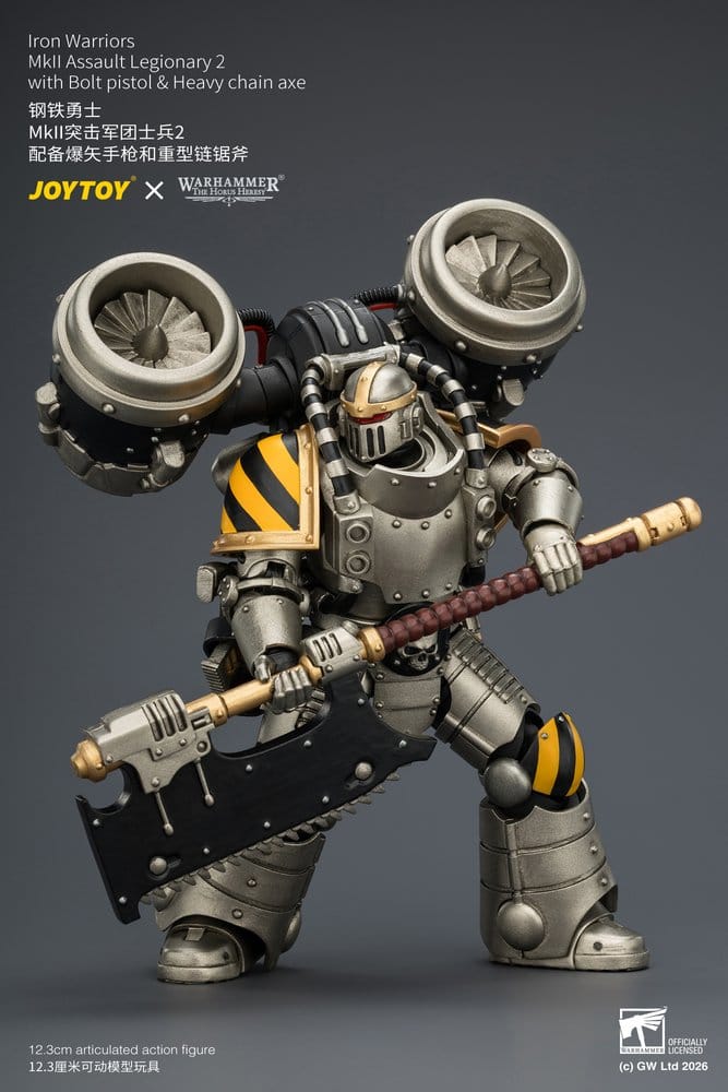 Warhammer The Horus Heresy Actionfigur Iron Warriors MkII Assault Legionary 2 12 cm - Preorder - ETA: 25.11.2026