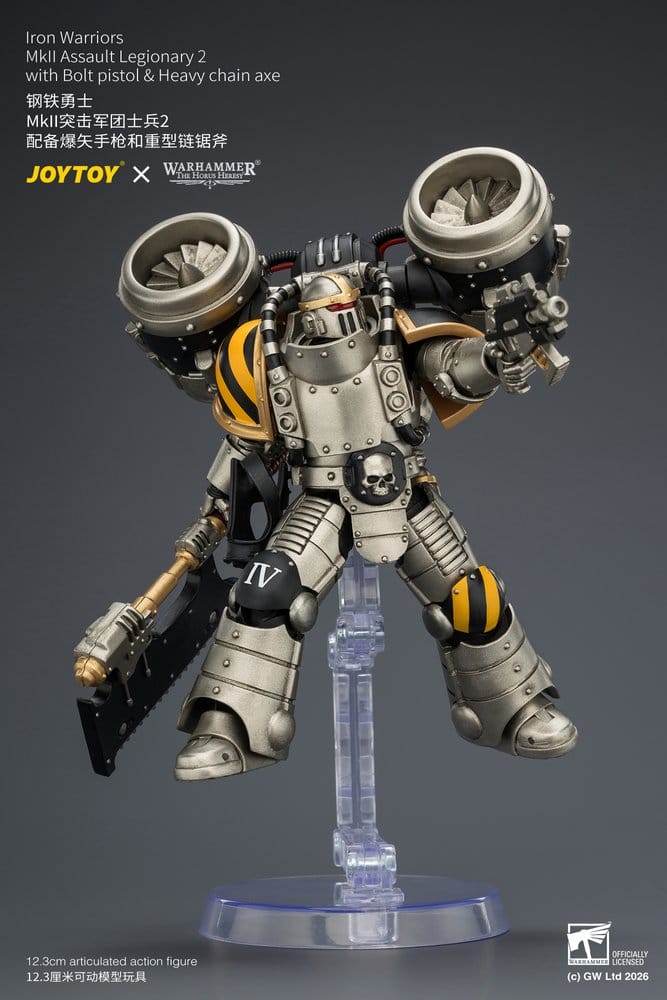 Warhammer The Horus Heresy Actionfigur Iron Warriors MkII Assault Legionary 2 12 cm - Preorder - ETA: 25.11.2026