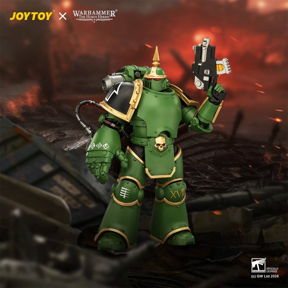 Warhammer The Horus Heresy Actionfigur Salamanders MK III Tactical Legionary 12 cm - Preorder - ETA: 28.12.2026