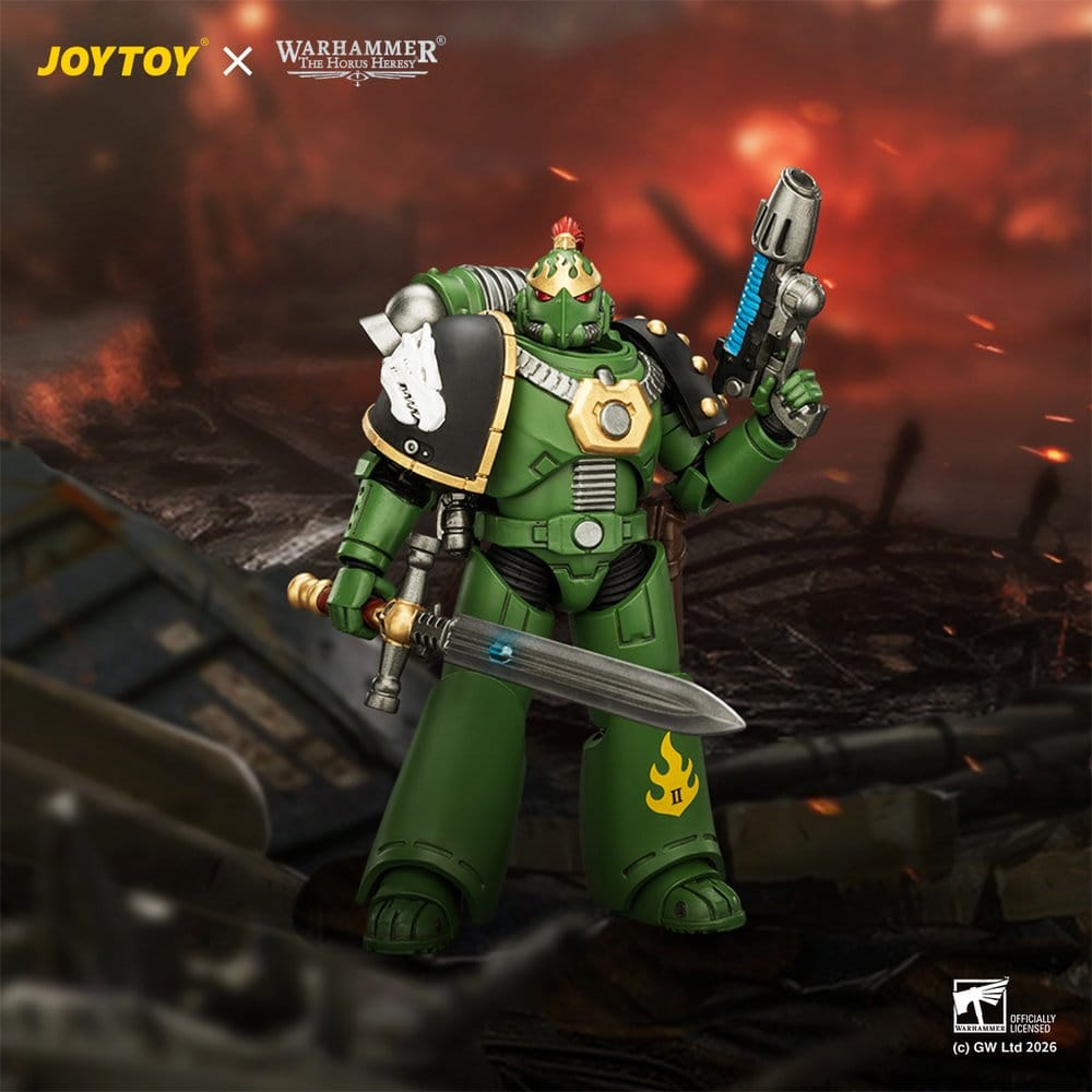 Warhammer The Horus Heresy Actionfigur Salamanders MKVI Tactical Legionary 12 cm - Preorder - ETA: 28.12.2026