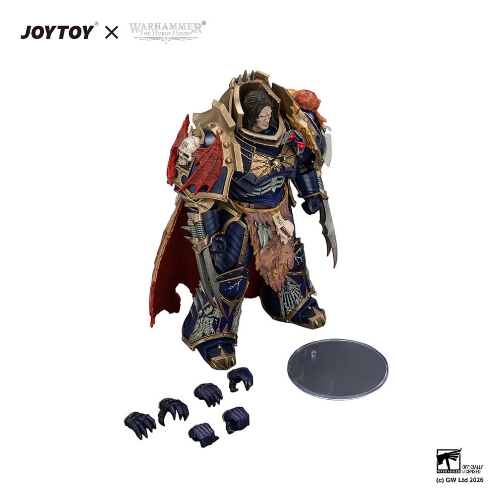 Warhammer The Horus Heresy Actionfigur Night Lords Konrad Curze Primarch of the Night Lords Legion 19 cm - Preorder - ETA: 25.01.2027