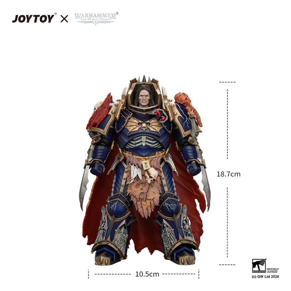 Warhammer The Horus Heresy Actionfigur Night Lords Konrad Curze Primarch of the Night Lords Legion 19 cm - Preorder - ETA: 25.01.2027