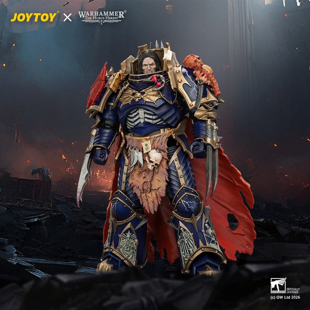 Warhammer The Horus Heresy Actionfigur Night Lords Konrad Curze Primarch of the Night Lords Legion 19 cm - Preorder - ETA: 25.01.2027