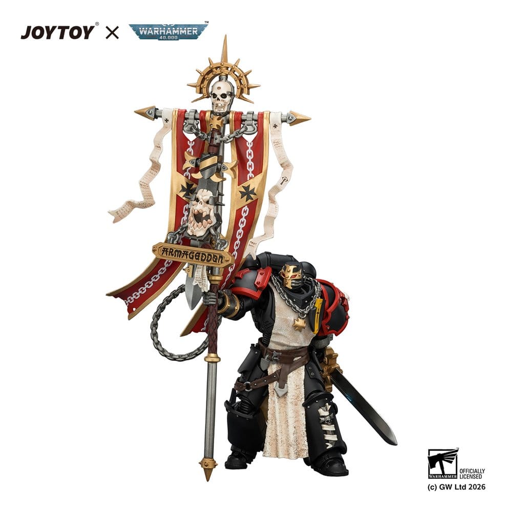 Warhammer Actionfigur Black Templars Crusader Ancient 12 cm - Preorder - ETA: 28.12.2026