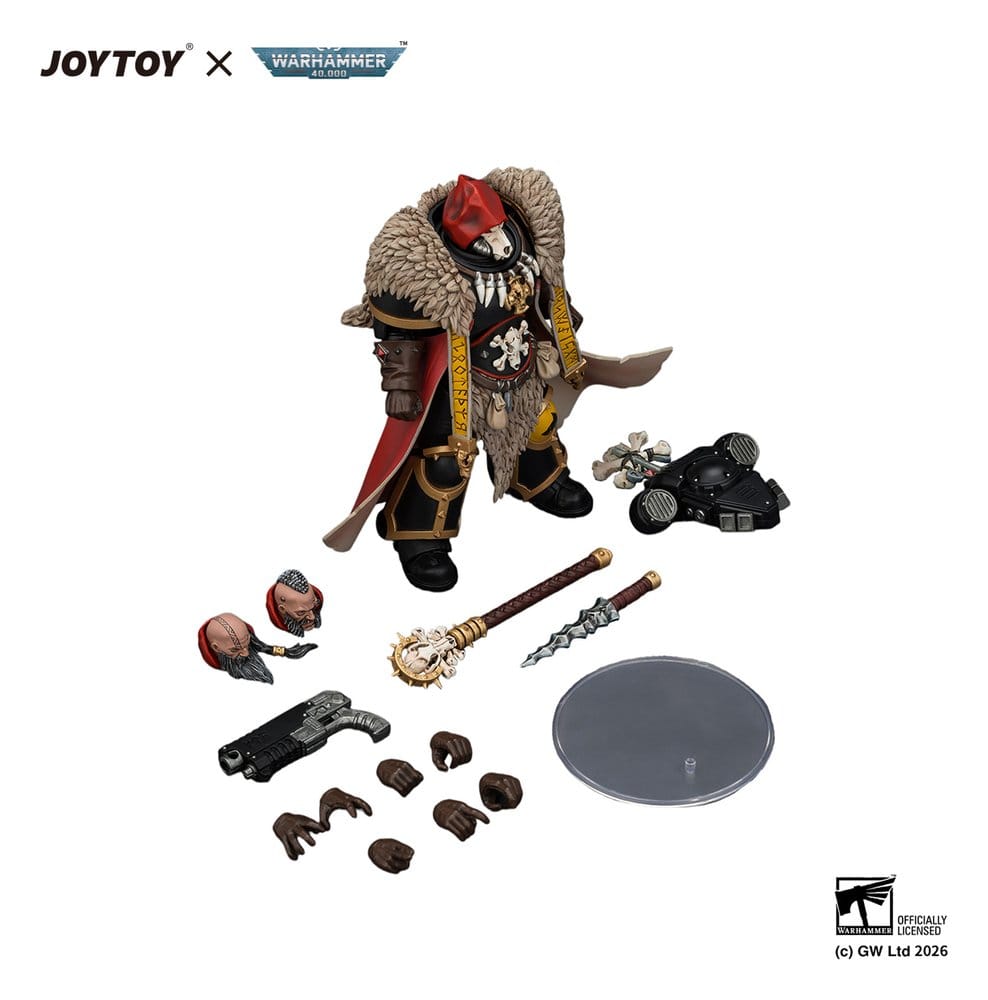 Warhammer Actionfigur Space Wolves Wolf Priest 12 cm - Preorder - ETA: 28.12.2026