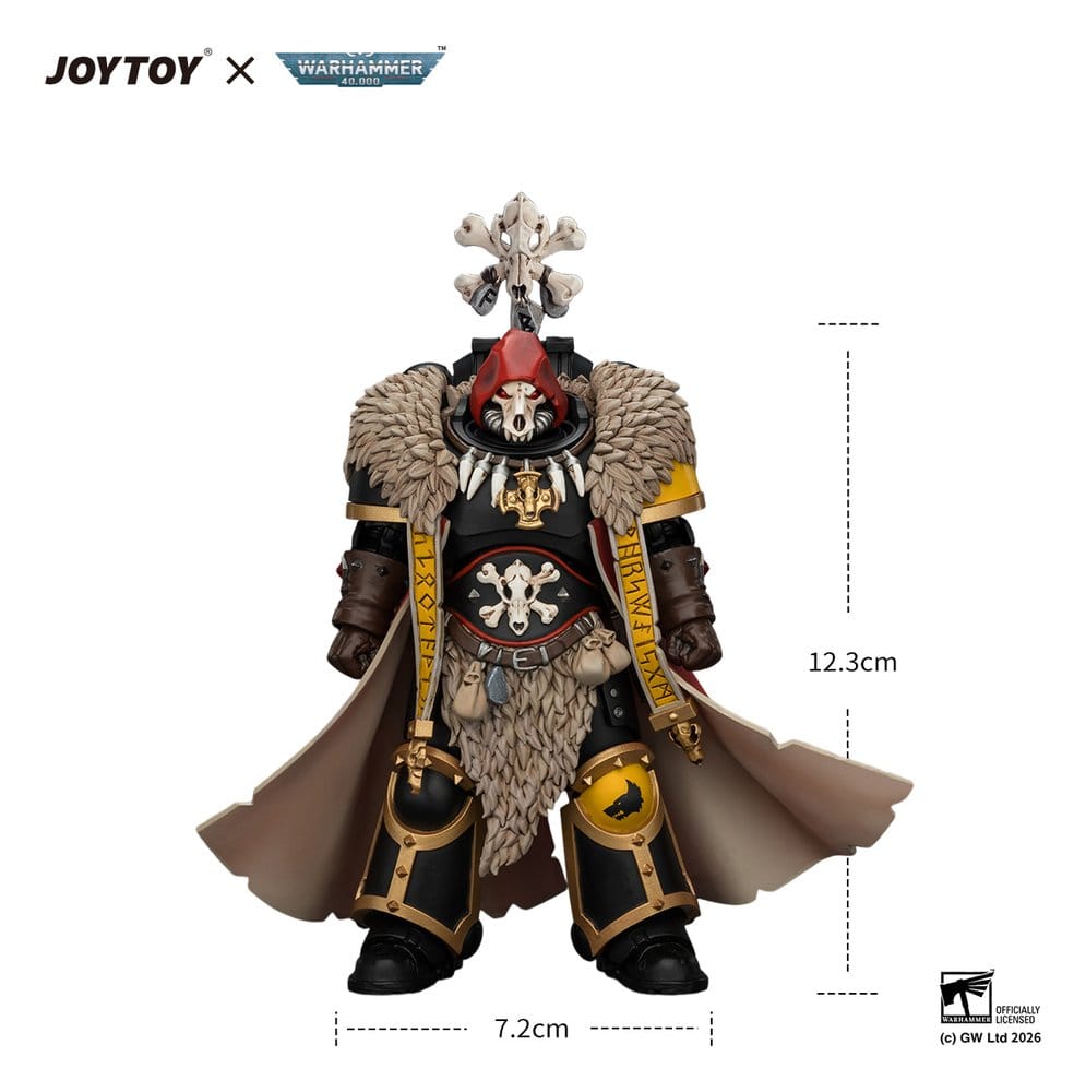 Warhammer Actionfigur Space Wolves Wolf Priest 12 cm - Preorder - ETA: 28.12.2026