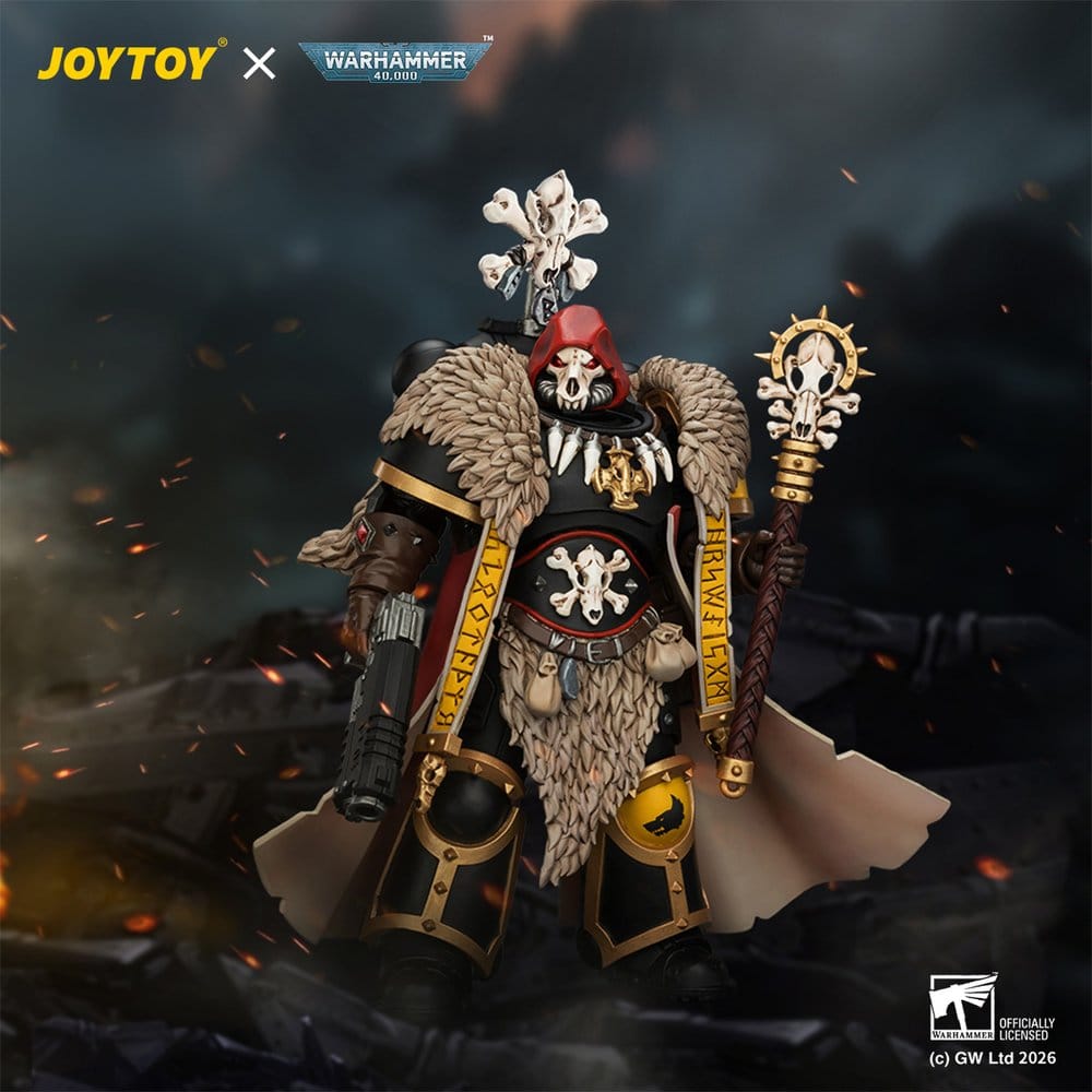 Warhammer Actionfigur Space Wolves Wolf Priest 12 cm - Preorder - ETA: 28.12.2026