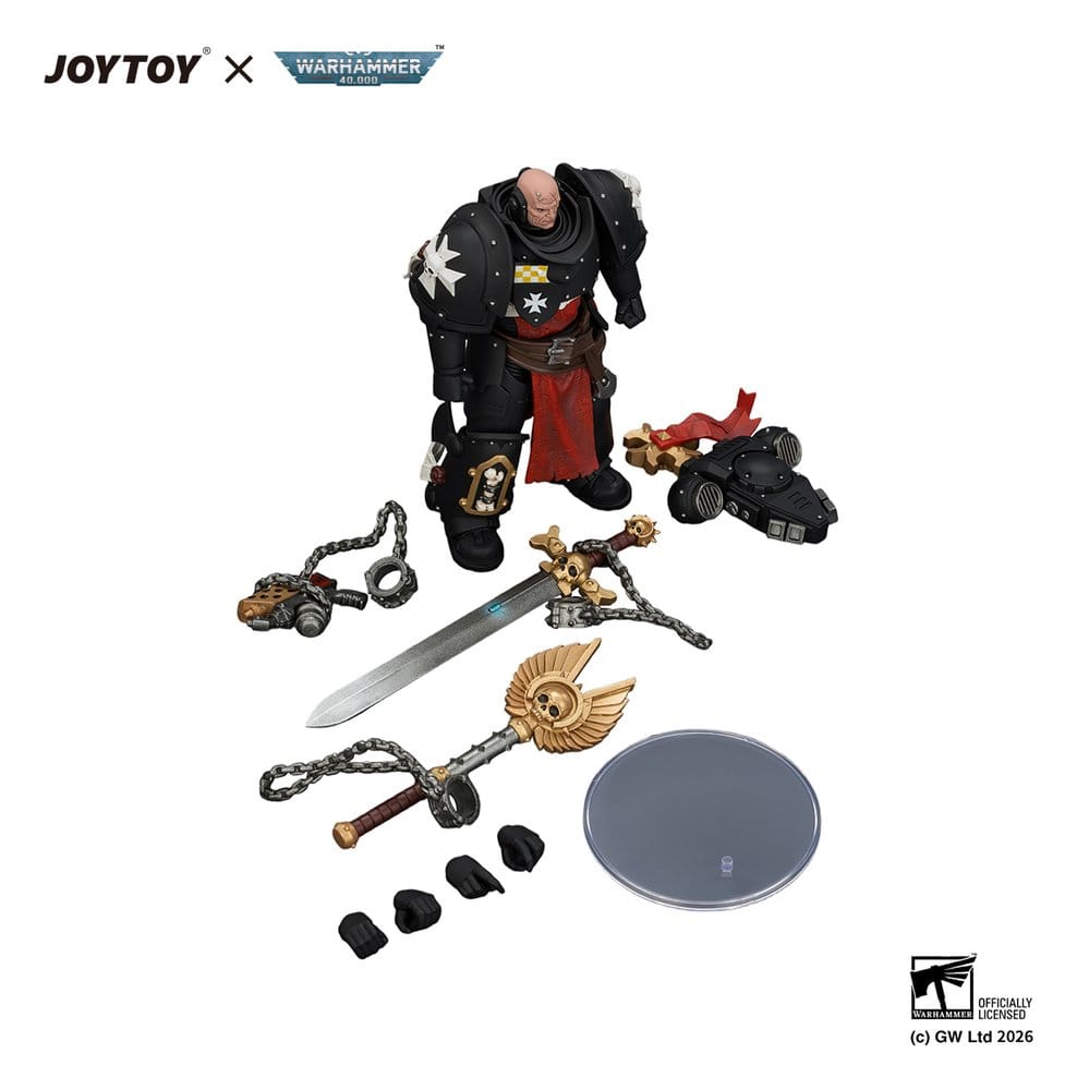 Warhammer Actionfigur Black Templars Execrator 1 12 cm - Preorder - ETA: 25.02.2027