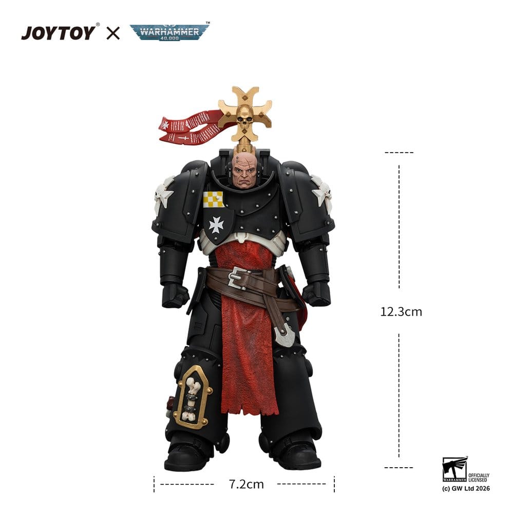 Warhammer Actionfigur Black Templars Execrator 1 12 cm - Preorder - ETA: 25.02.2027