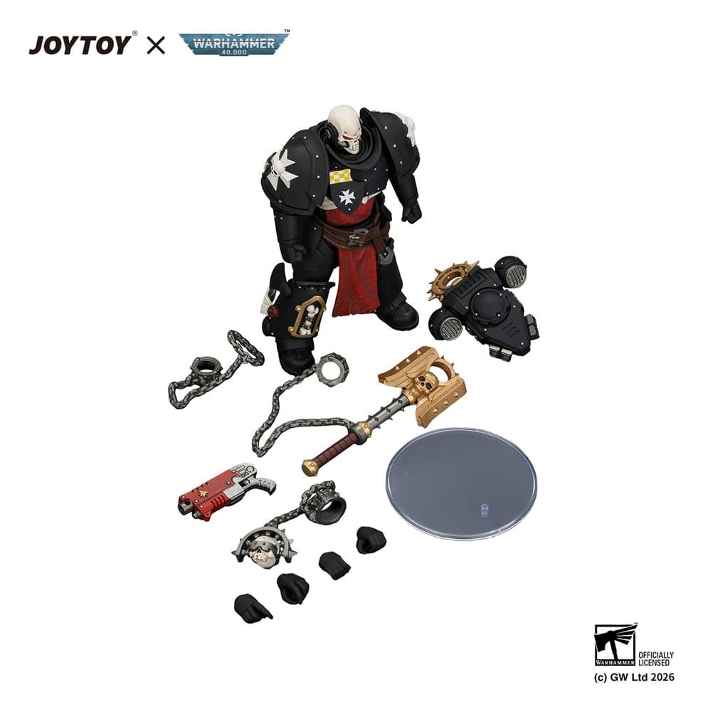 Warhammer Actionfigur Black Templars Execrator 2 12 cm - Preorder - ETA: 25.02.2027
