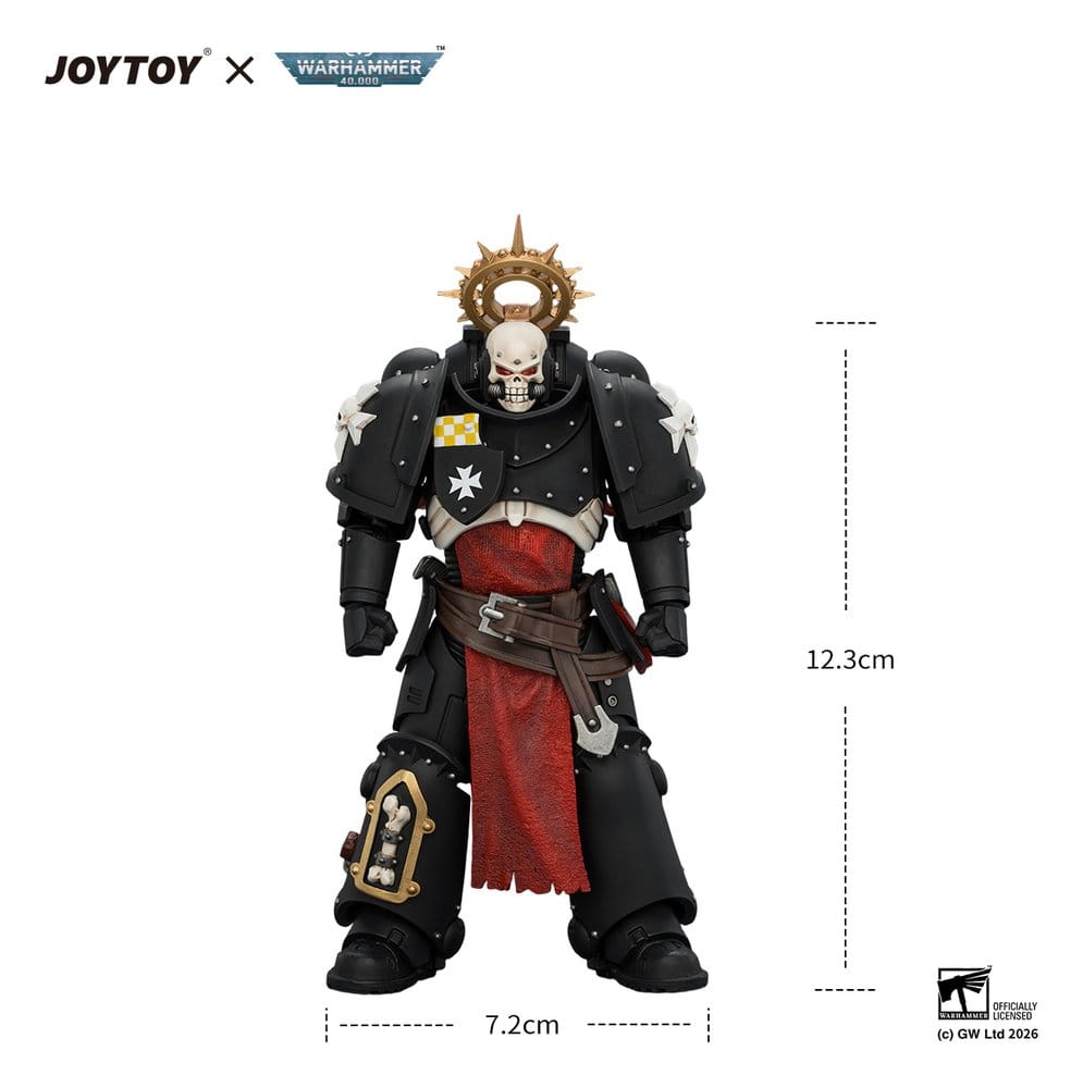 Warhammer Actionfigur Black Templars Execrator 2 12 cm - Preorder - ETA: 25.02.2027