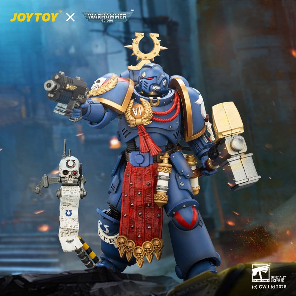 Warhammer Actionfigur Ultramarines Ferren Areios 12 cm - Preorder - ETA: 25.02.2027
