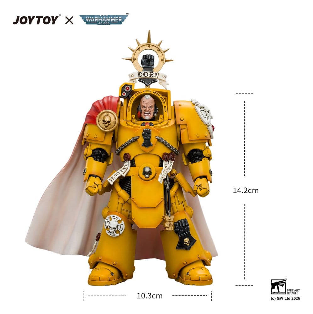 Warhammer Actionfigur Imperial Fists Darnath Lysander 14 cm - Preorder - ETA: 25.02.2027