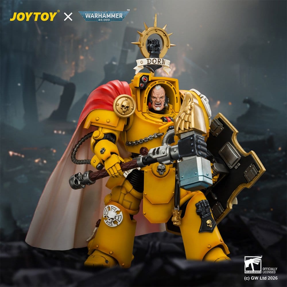 Warhammer Actionfigur Imperial Fists Darnath Lysander 14 cm - Preorder - ETA: 25.02.2027