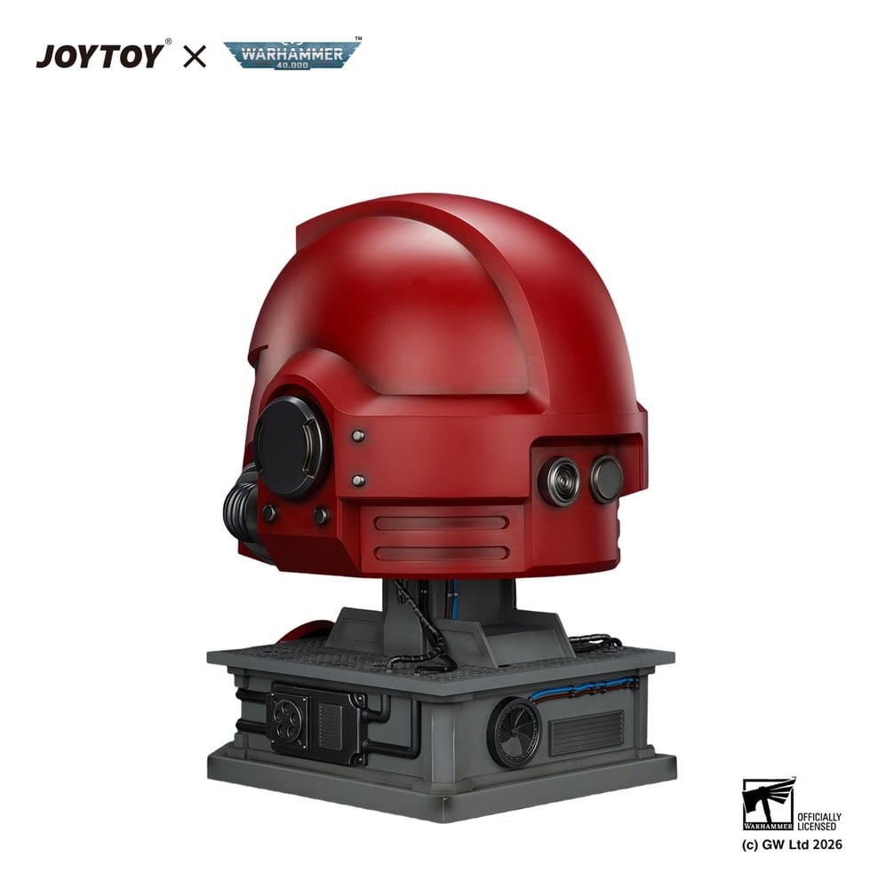Warhammer Replik Blood Angels MkX Helm & Displayständer 44 cm - Preorder - ETA: 25.05.2027