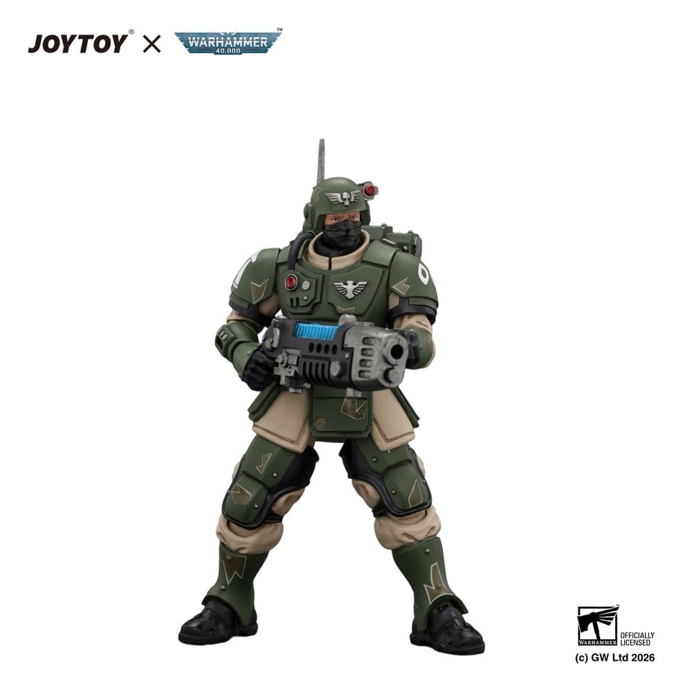 Warhammer Actionfigur Astra Militarum Kasrkin 4 with Plasma Gun - Preorder - ETA: 25.01.2027