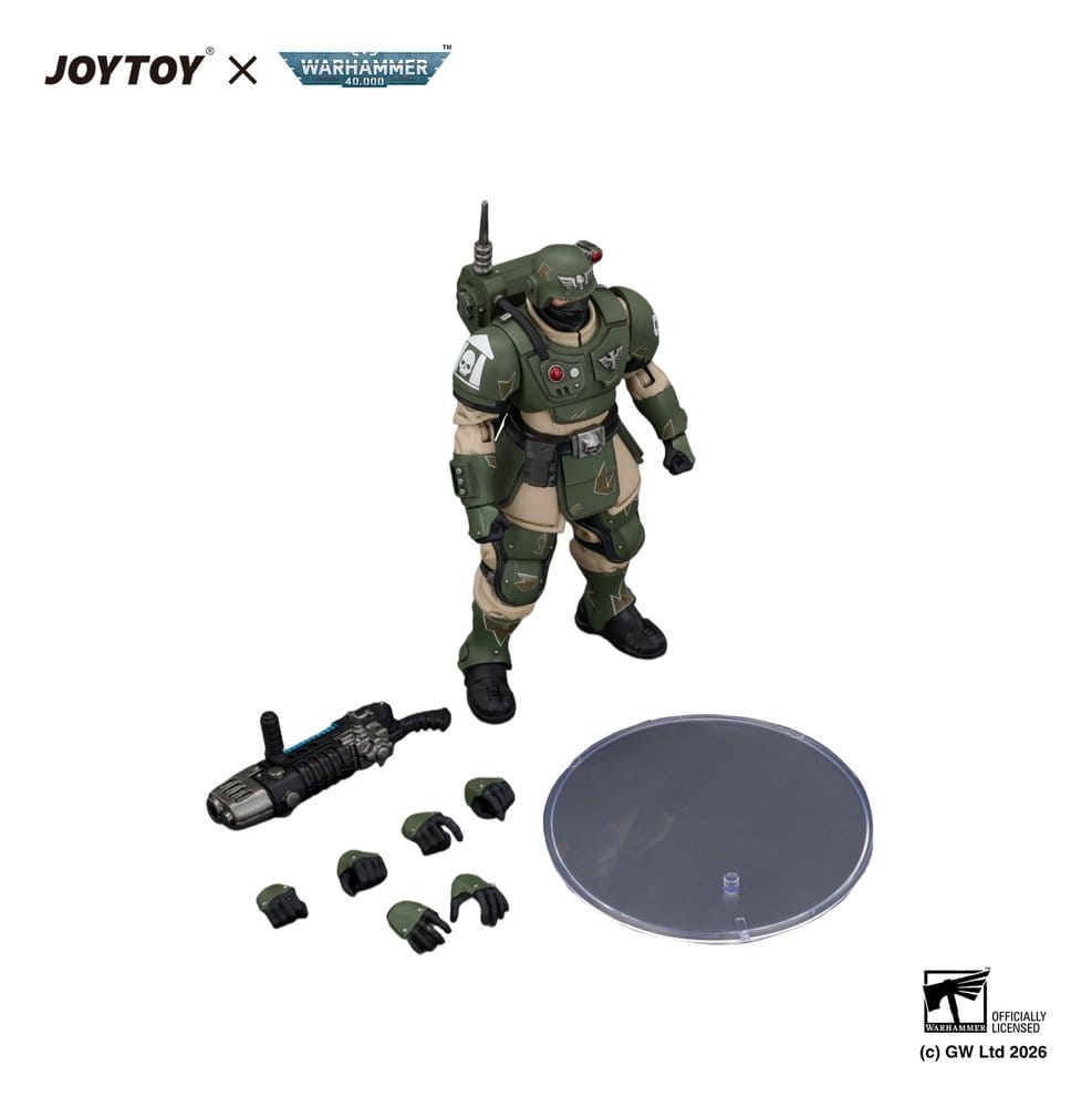 Warhammer Actionfigur Astra Militarum Kasrkin 4 with Plasma Gun - Preorder - ETA: 25.01.2027