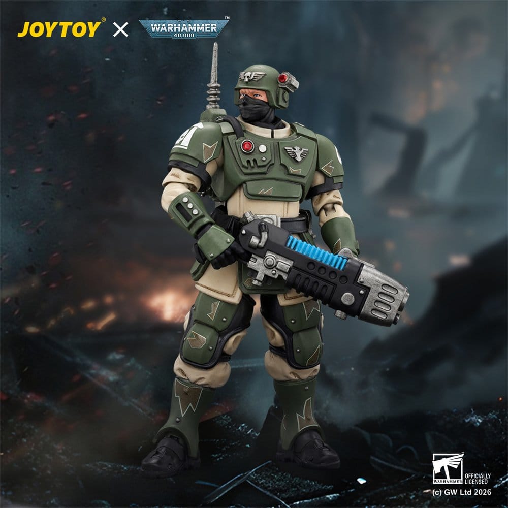 Warhammer Actionfigur Astra Militarum Kasrkin 4 with Plasma Gun - Preorder - ETA: 25.01.2027