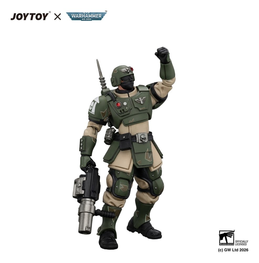 Warhammer Actionfigur Astra Militarum Kasrkin 5 with Grenade Launcher - Preorder - ETA: 25.01.2027