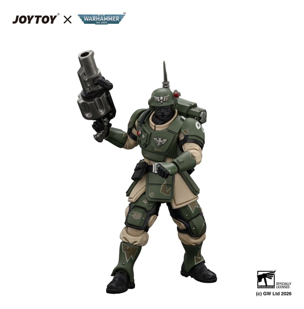 Warhammer Actionfigur Astra Militarum Kasrkin 5 with Grenade Launcher - Preorder - ETA: 25.01.2027