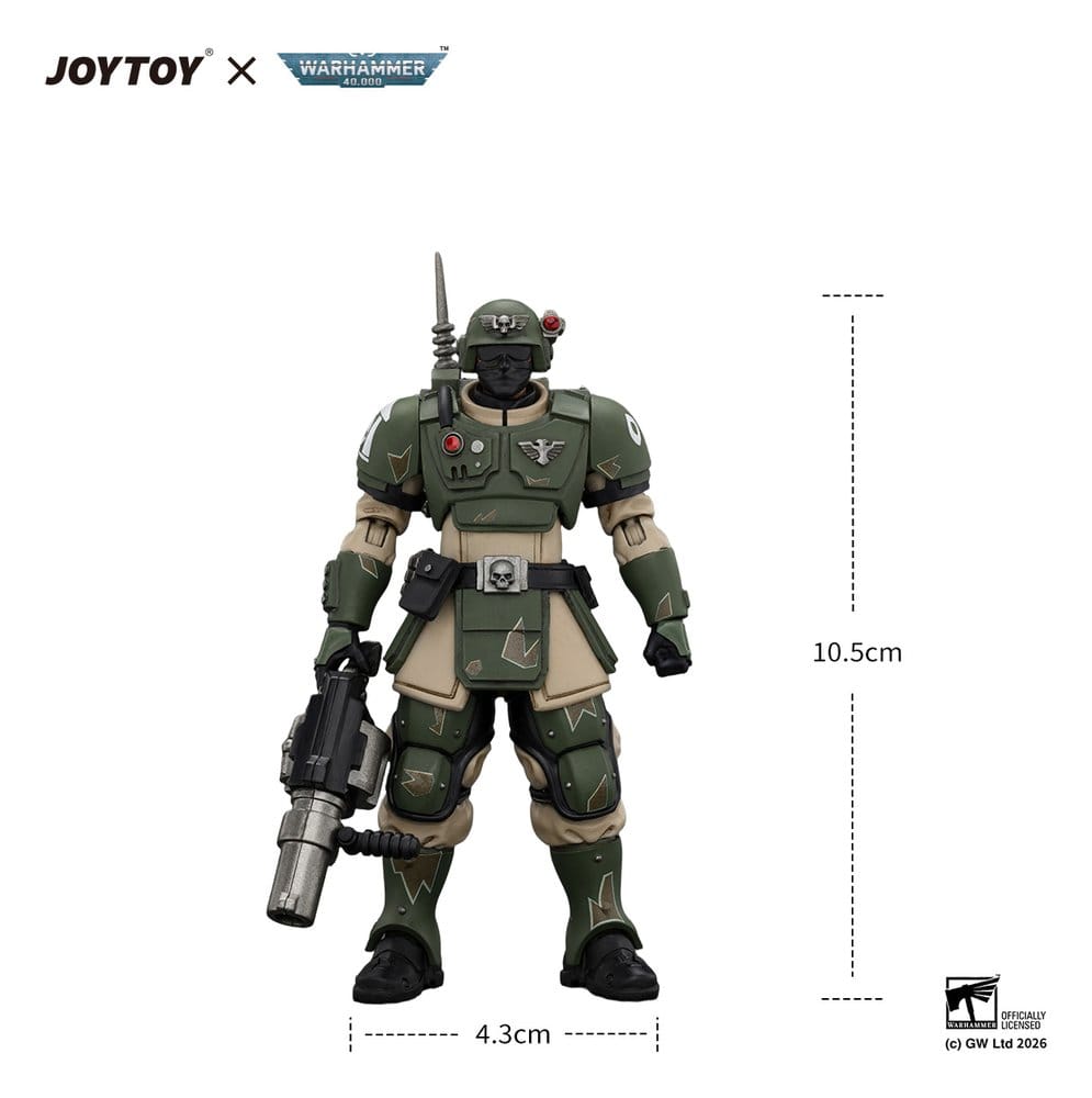 Warhammer Actionfigur Astra Militarum Kasrkin 5 with Grenade Launcher - Preorder - ETA: 25.01.2027