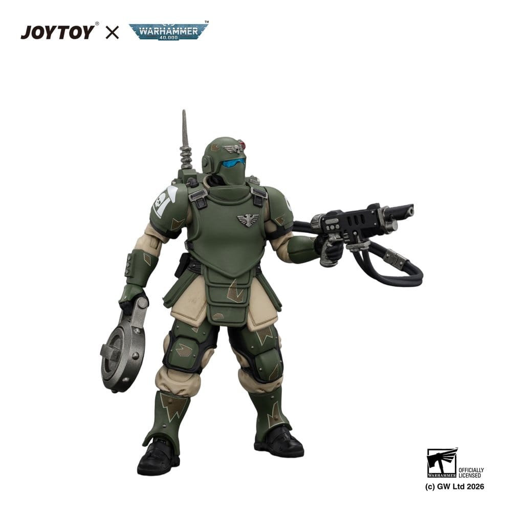 Warhammer Actionfigur Astra Militarum Kasrkin 6 with Hot-shot Laspistol - Preorder - ETA: 25.01.2027