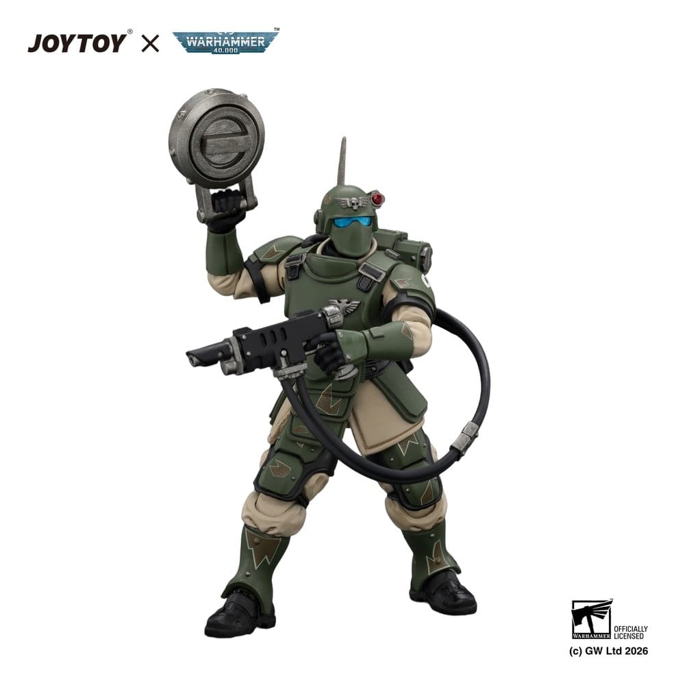 Warhammer Actionfigur Astra Militarum Kasrkin 6 with Hot-shot Laspistol - Preorder - ETA: 25.01.2027