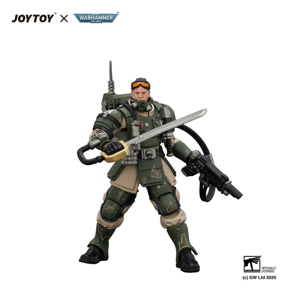 Warhammer Actionfigur Astra Militarum Kasrkin 7 with Hot-shot Laspistol and Power Sword - Preorder - ETA: 25.01.2027