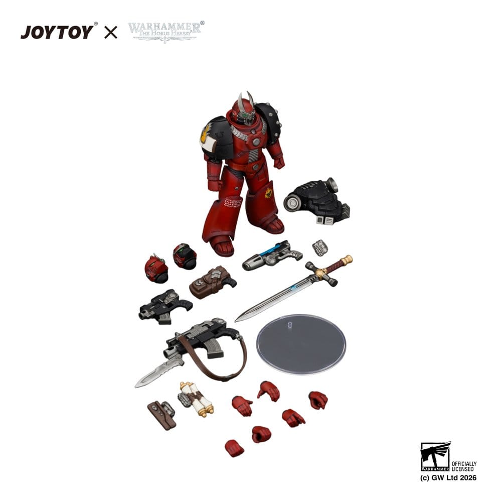 Warhammer The Horus Heresy Actionfigur Word Bearers MkVI Tactical Sergeant 12 cm - Preorder - ETA: 25.02.2027