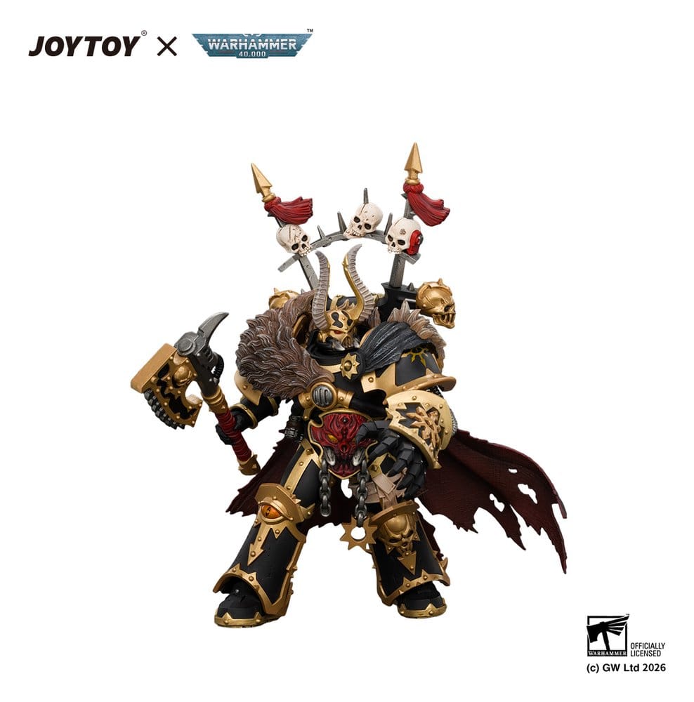 Warhammer Actionfigur Black Legion Chaos Lord (13 cm) - Preorder - ETA: 25.03.2027