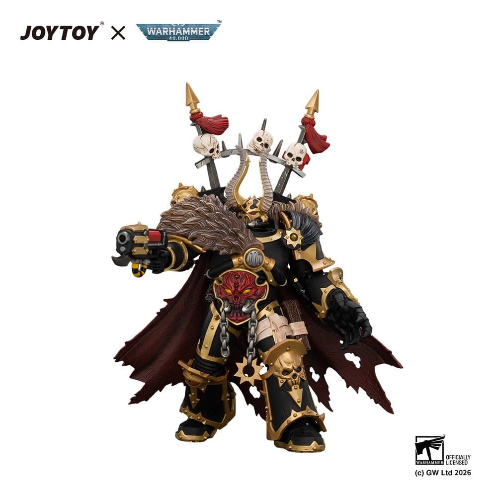 Warhammer Actionfigur Black Legion Chaos Lord (13 cm) - Preorder - ETA: 25.03.2027