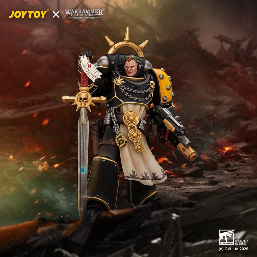 Warhammer The Horus Heresy Champion Consul Imperial Fists 12 cm - Preorder - ETA: 25.02.2027