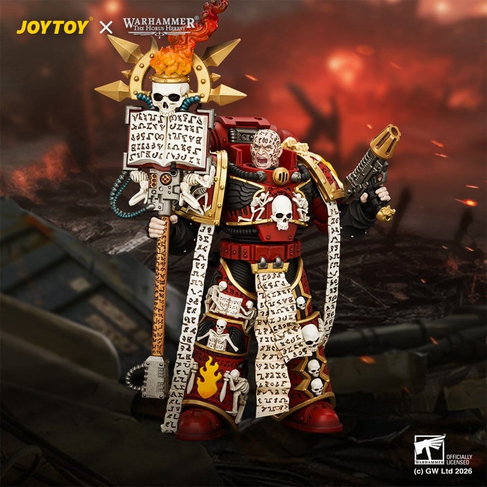 Warhammer The Horus Heresy Actionfigur Word Bearers Erebus, the Dark Apostle 13 cm - Preorder - ETA: 25.02.2027