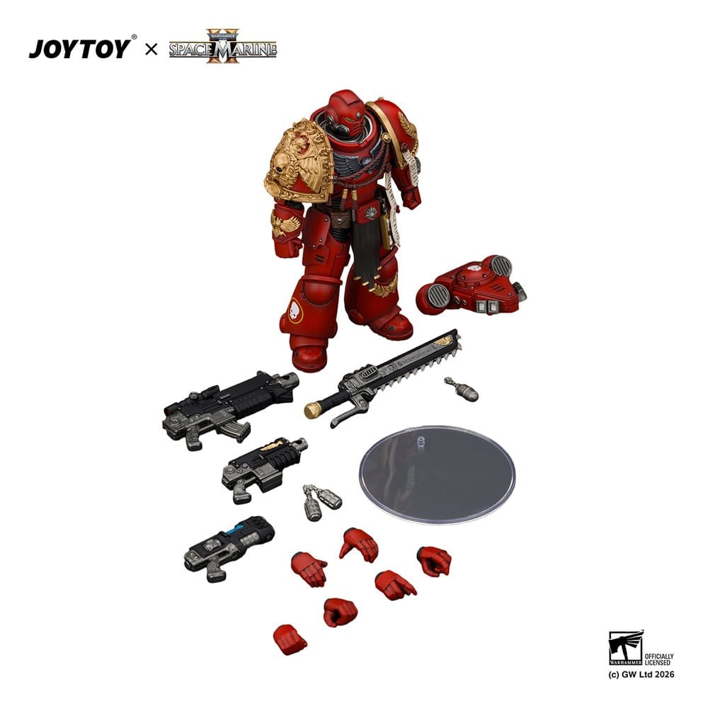 Space Marine Game Edition Actionfigur Blood Angels Veteran 12 cm - Preorder - ETA: 25.02.2027